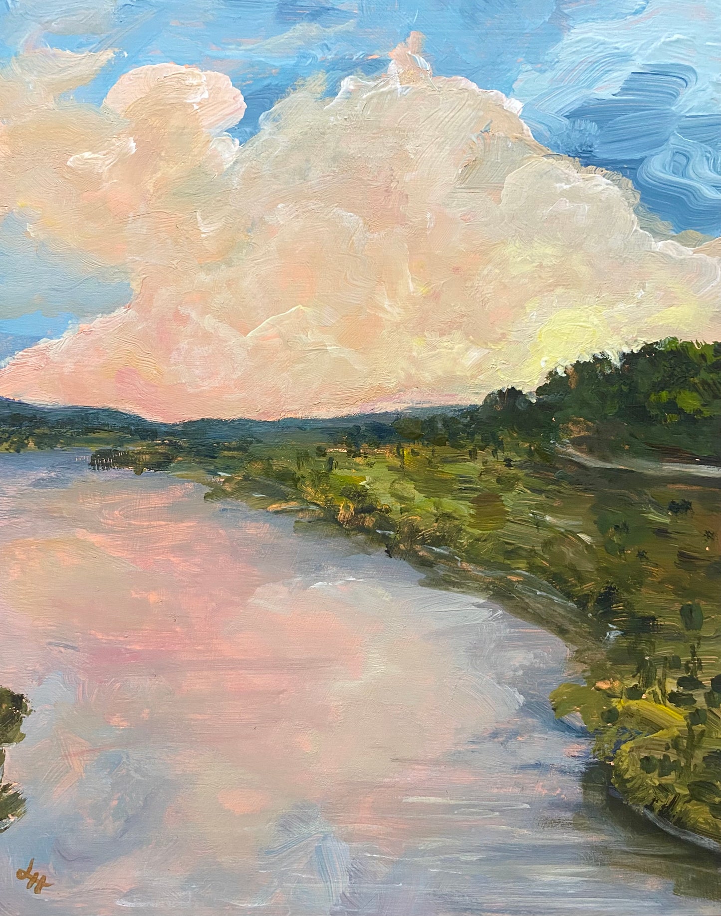 Sunset Rendezvous Original Painting