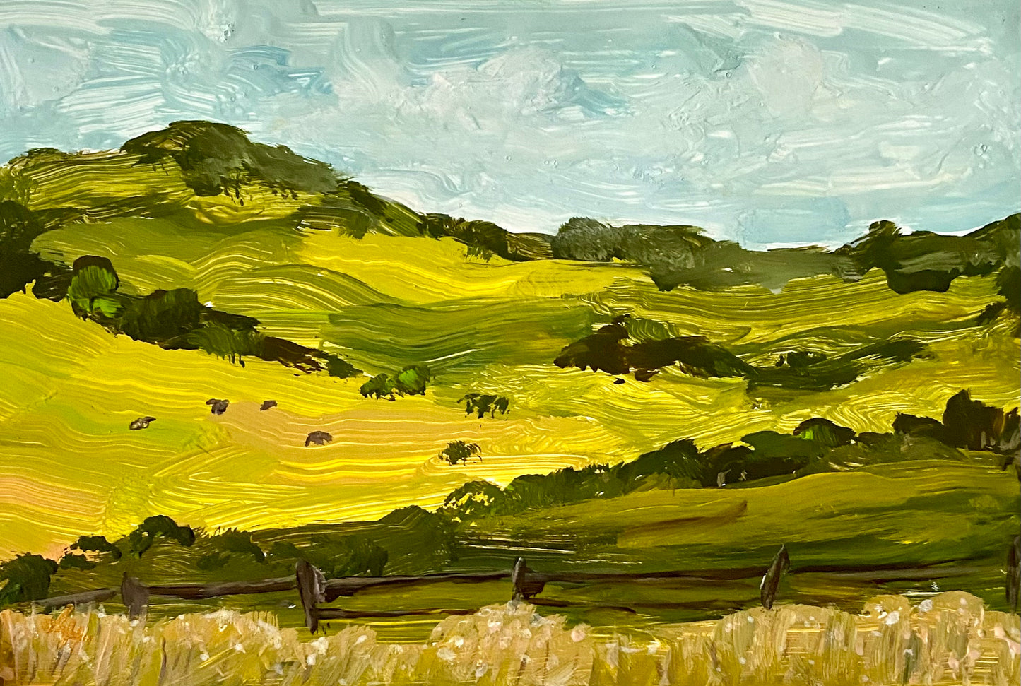 Caught up in the Country Original Painting