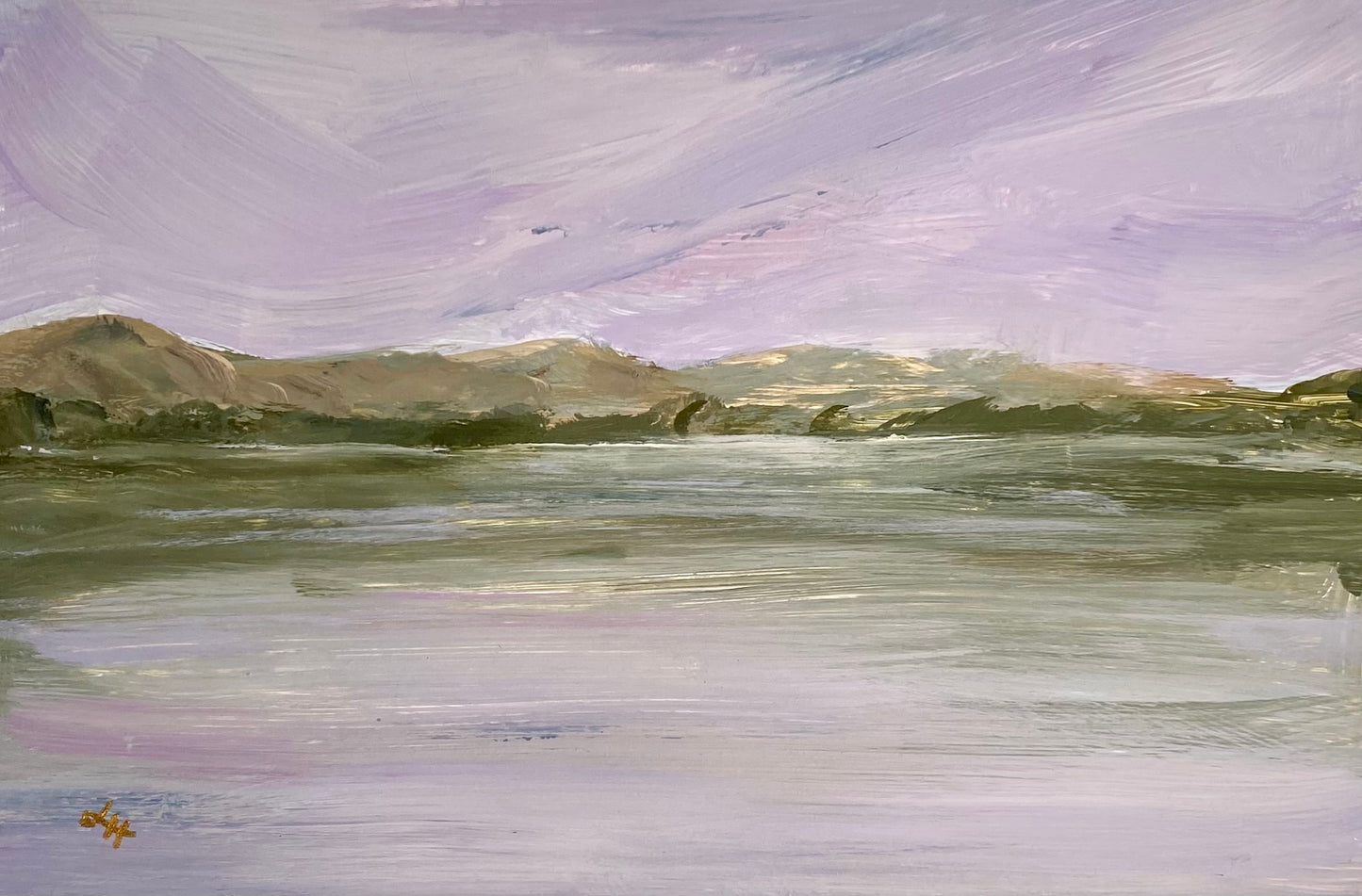 Amethyst Dawn Original Painting
