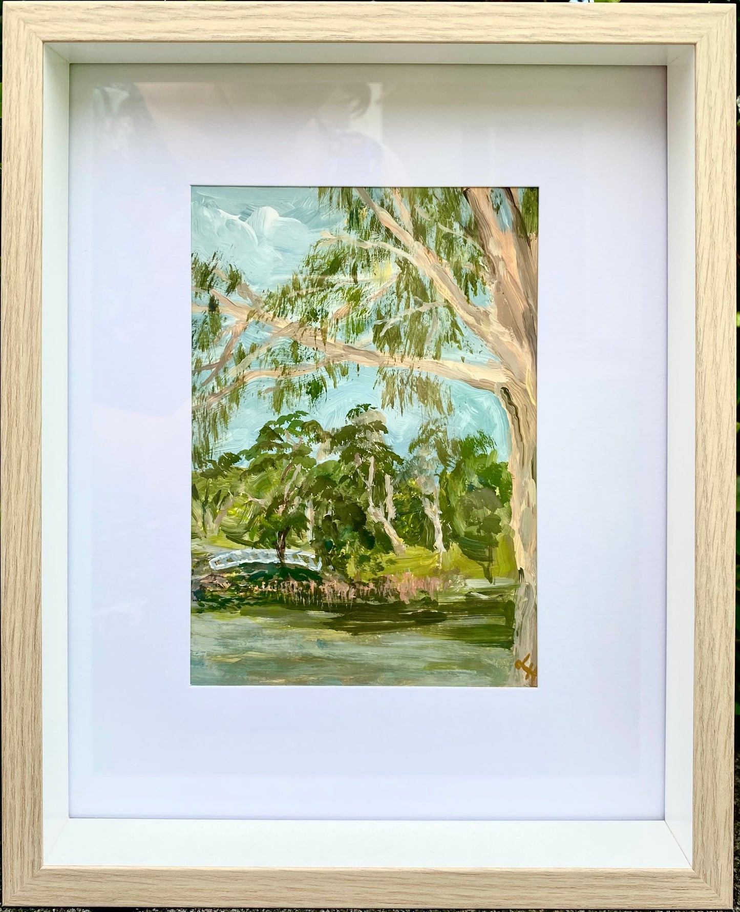 Riverway Gums Original Painting