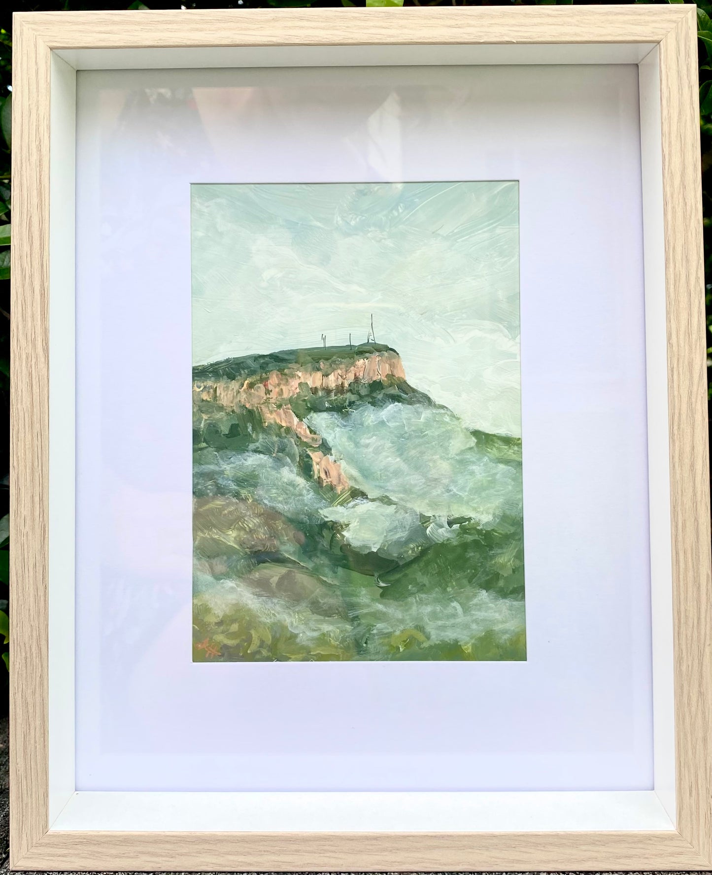 Misty Mountain Original Painting