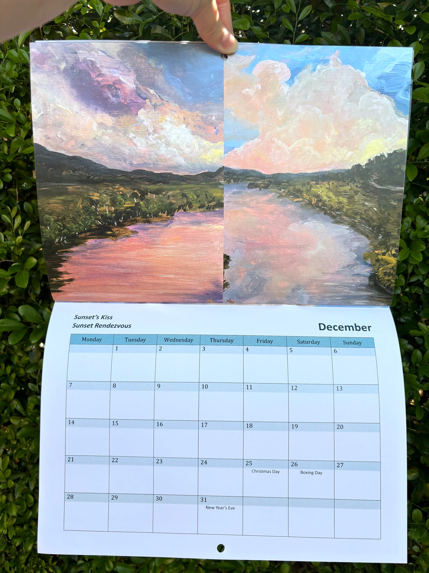2026 Calendar - Chasing Light
