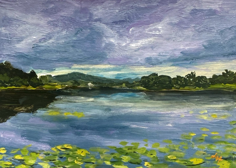 Storm rolling over Ross Original Painting