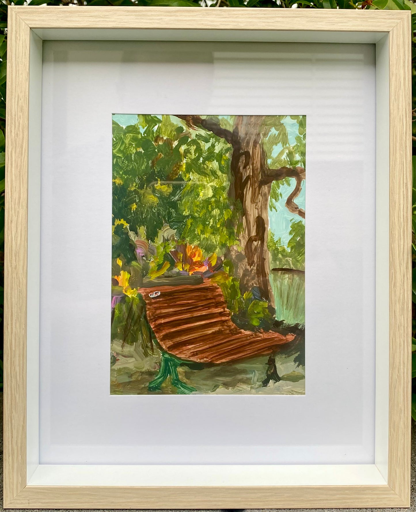 DnB bench at Anderson’s Original Painting