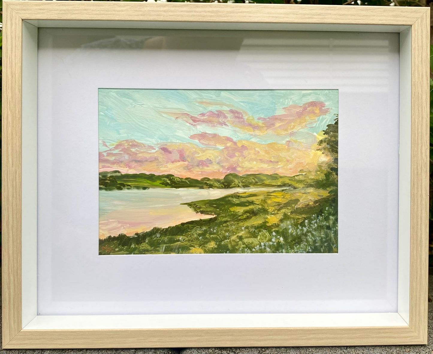 Calming River Original Painting