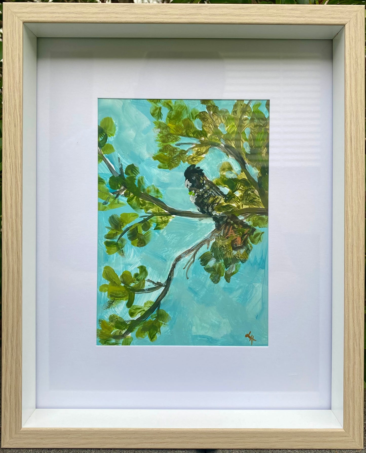 Strand Red Tail Original Painting