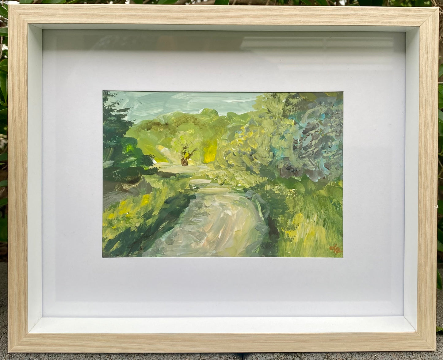 Garden Path Original Painting