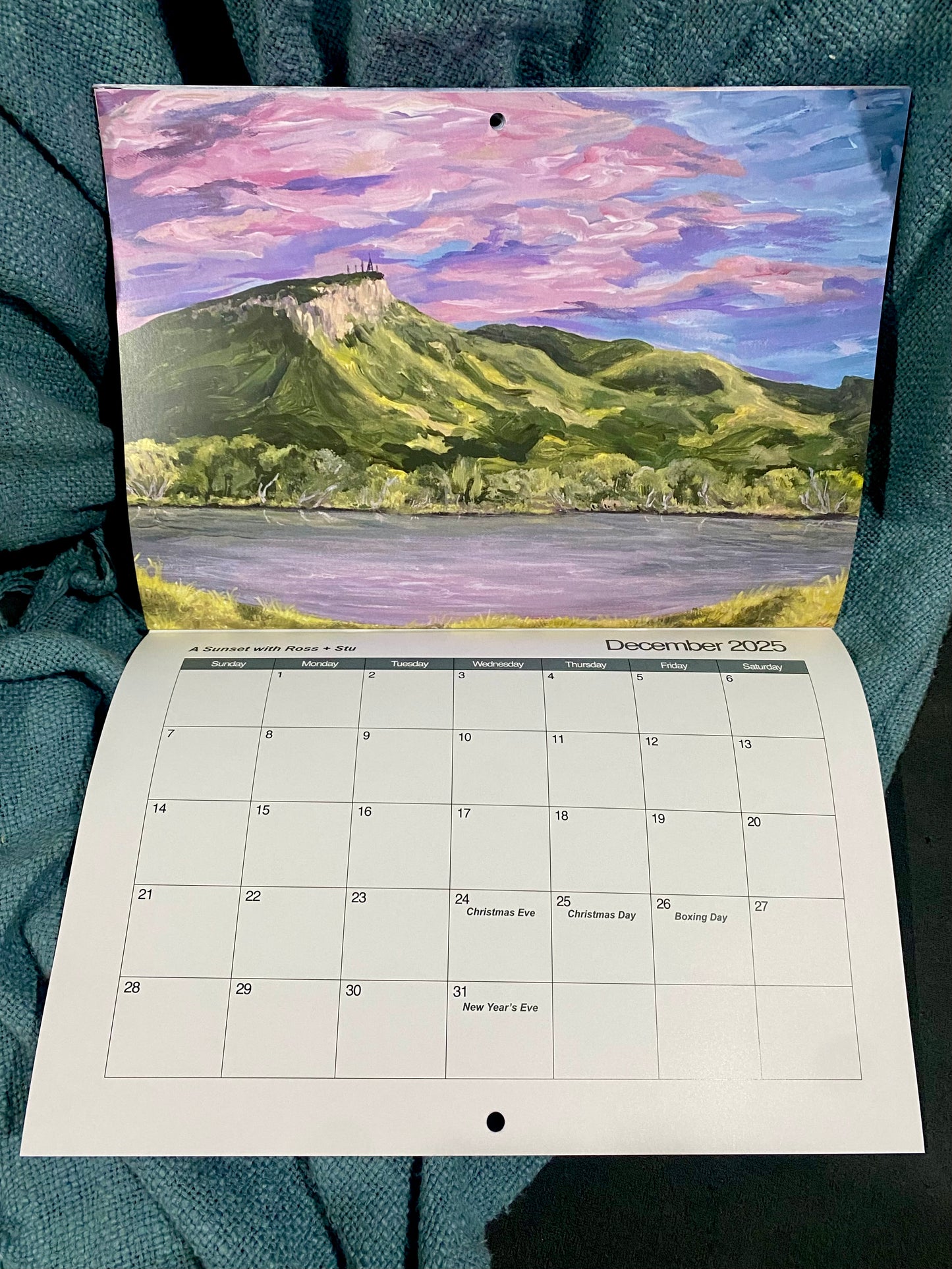 2025 Calendar - River Reflections