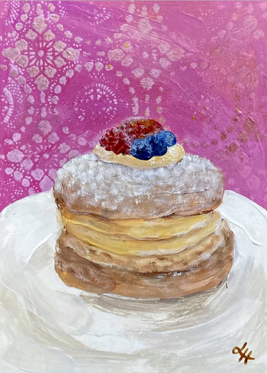 Fruit & Brandy Cronut mini original artwork